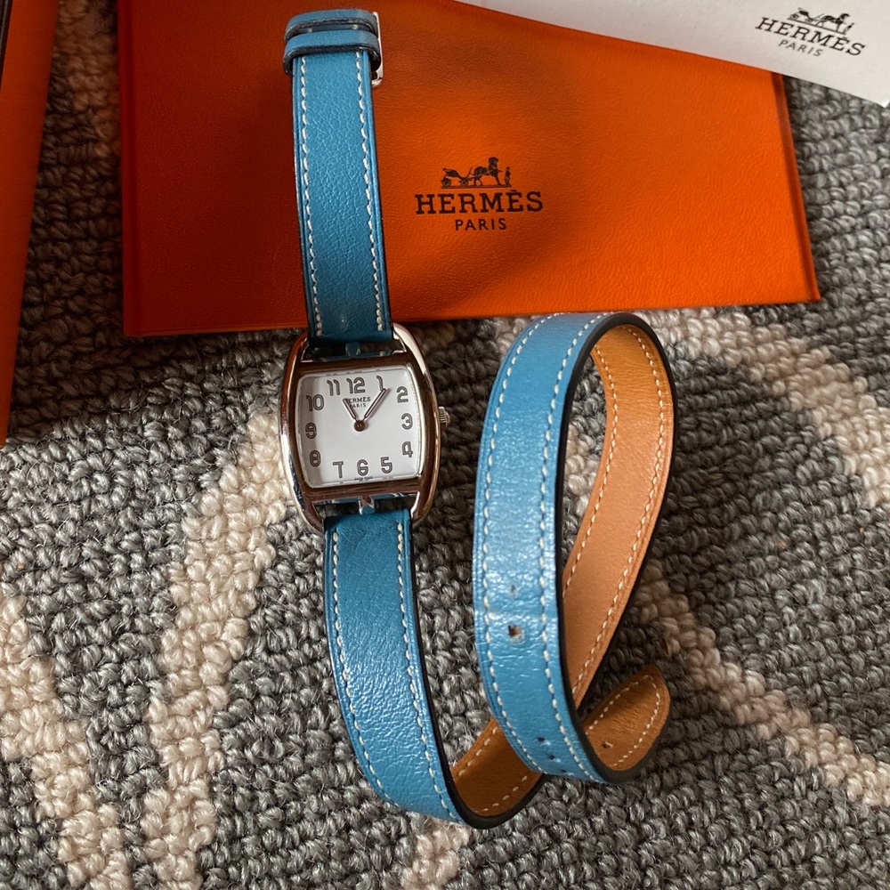 Herms Cape Cod Double Wrap Watch - image 7